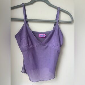 Edikted Purple Going Out Top